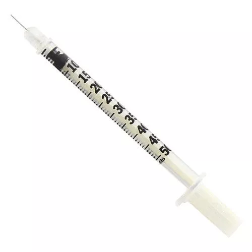 0.5 cc Insulin Syringe w/ 31G x 5/16" U-100 BD Ultra-Fine Needle