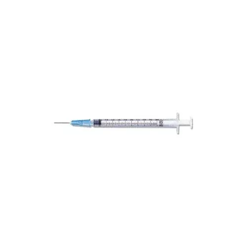 1 cc Tuberculin Slip Tip Syringe w/ 21G x 1" BD PrecisionGlide Needle, Regular Wall, Regular Bevel, Sterile