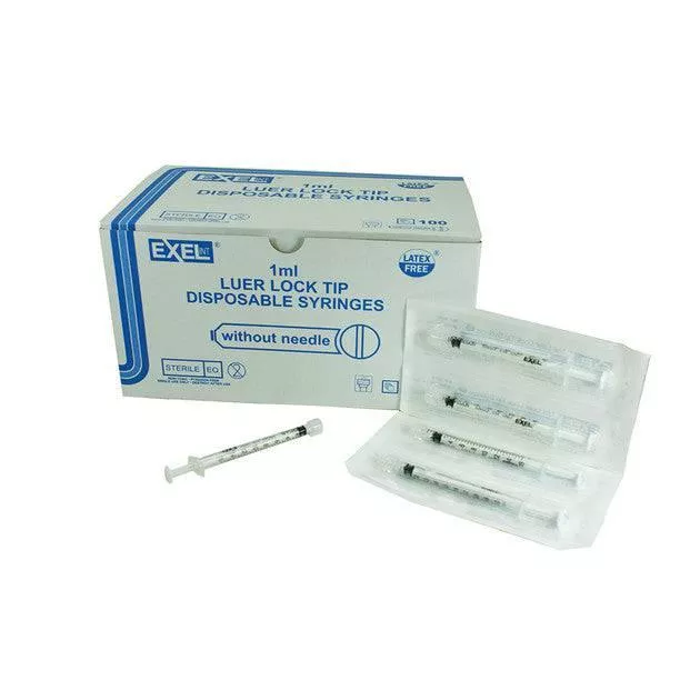 1 mL TB Syringe, Box of 100