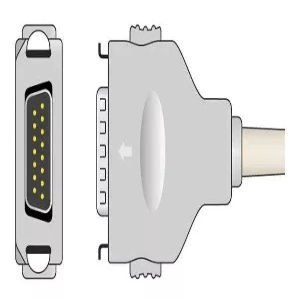 10-Lead Fukuda Denshi EKG Cable
