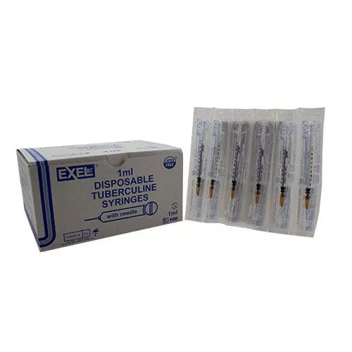 1cc TB Syringe w/ 26G x 1/2" Needle