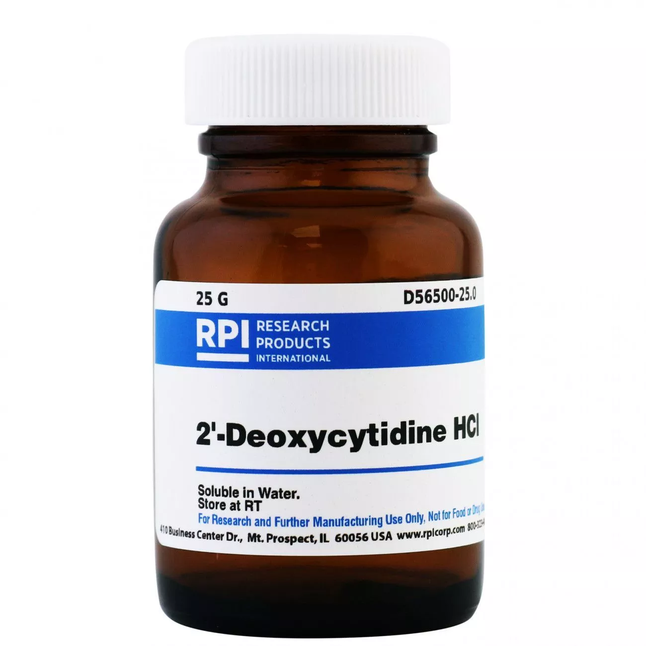 2'-Deoxycytidine Hydrochloride,25 Grams RP-D56500-25.0