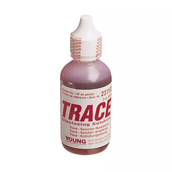2-Tone Disclosing Solution, 2 oz. (60 ml) Bottle. Concentrated, fast acting