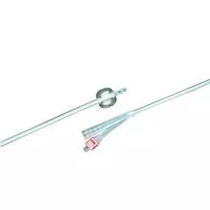 2-Way 100% Silicone Foley Catheter 14 Fr 5 cc
