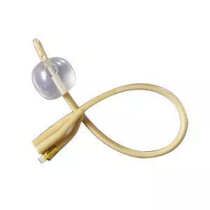 2-Way Silicone-Elastomer Coated Foley Catheter 14 Fr 5 cc