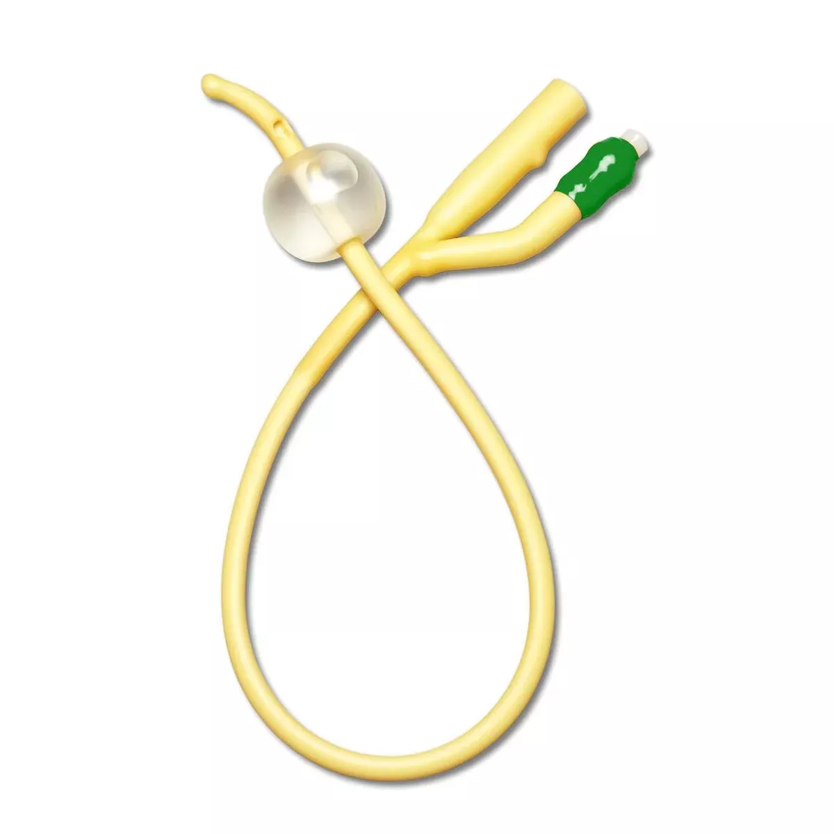 2-Way Silicone-Elastomer Coated Foley Catheter, 16 Fr, 10 mL