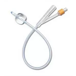 2-Way Silicone Foley Catheter 24 Fr 30 cc