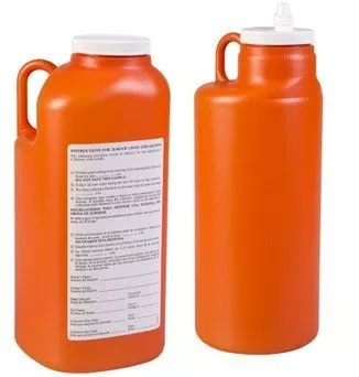 24-hr Urine Container, Spout Top,2500 mL, 40/csCardinal U3010-1