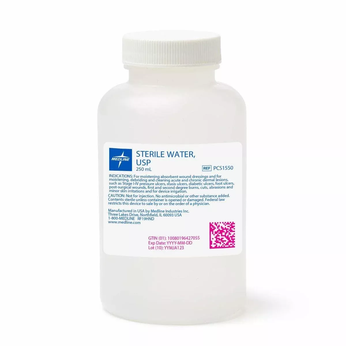 250mL Sterile Water for Irrigation, Case of 24
