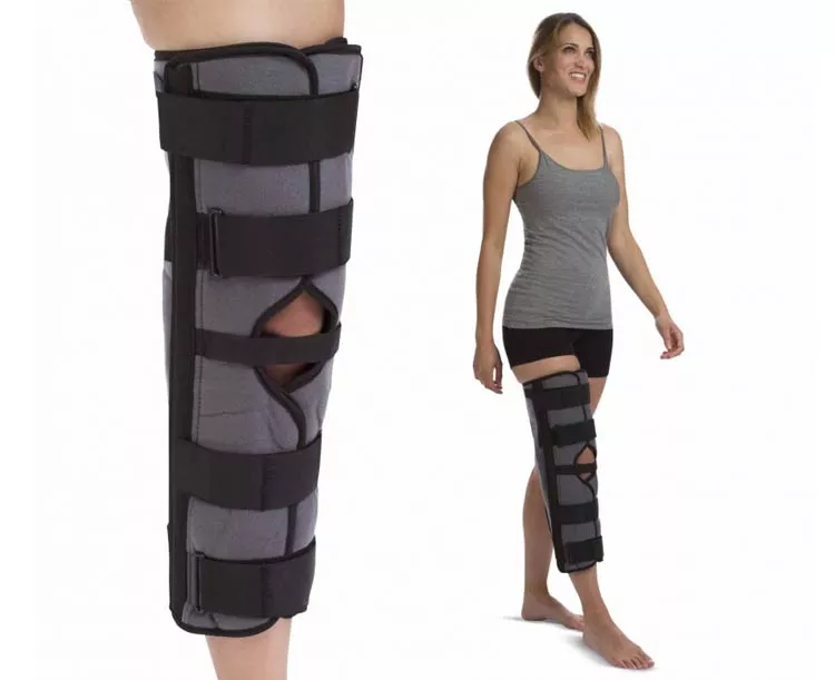 3-Panel Knee Splint with Cotton/Terry Liner