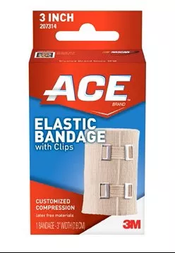 3M™ Ace™ Clip Detached Closure Elastic Bandage, 3 Inch Width