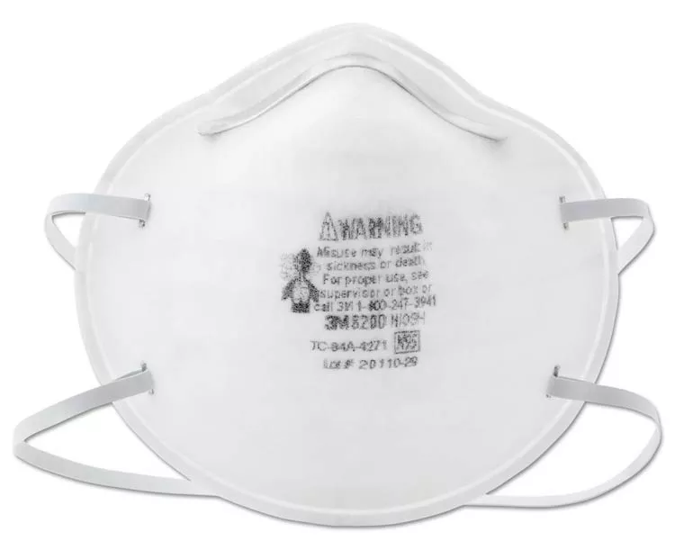 3M Particulate Respirator, N95, Unvalved, Economy