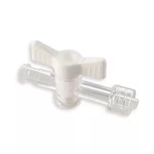 4-Way Bore Stopcock with Male Luer Adapter