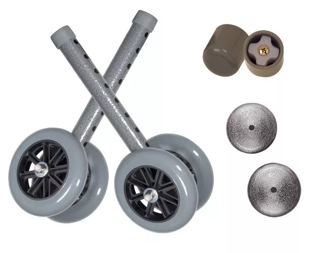 5 in.Walker Wheels for Folding Walker