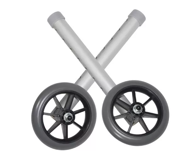 5 Inch Universal Walker Wheels