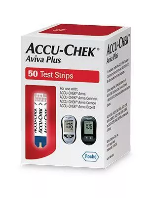 ACCU-CHEK Aviva Plus Test Strip (50 count)
