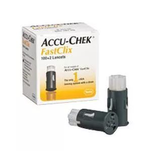 ACCU-CHEK FastClix Lancet 30G Drum (102 count)