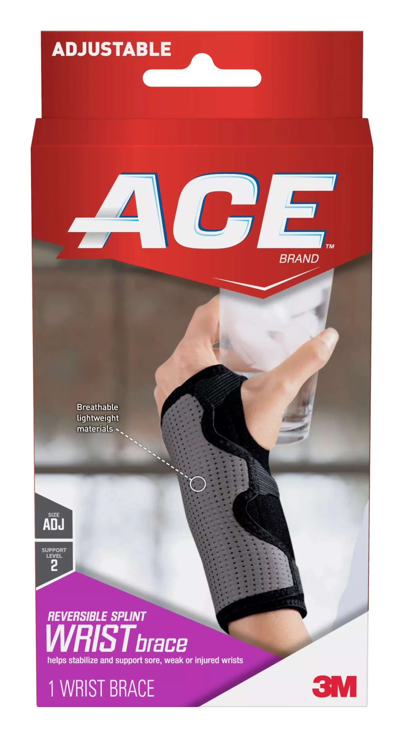 ACE™ Splint Wrist Brace, 12/BX