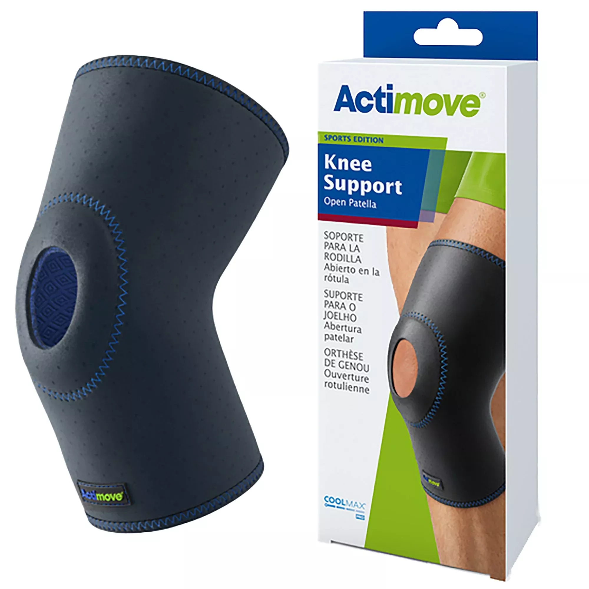 Actimove Sports Edition Open Patella Knee Support, Medium