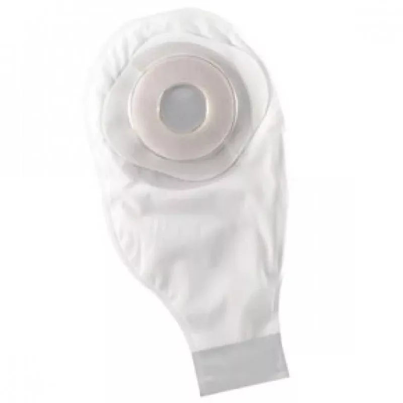 ActiveLife 1-Piece Drainable Pouch Precut 2", Transparent, 12" Opening