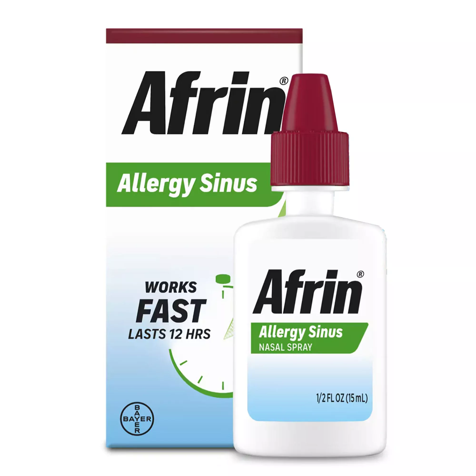 Afrin Allergy Sinus Oxymetazoline HCl Nasal Spray