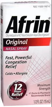 Afrin Nasal Spray Original