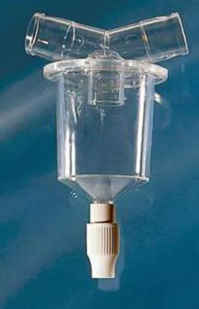 AirLife Inline Water Trap w/ Twist Valve, 50/CS
