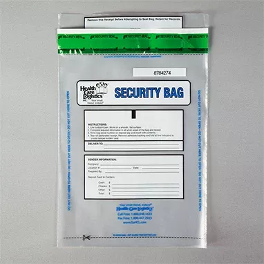 Alert Void Security Bags, Clear, 10 x 14 H-10444-14688