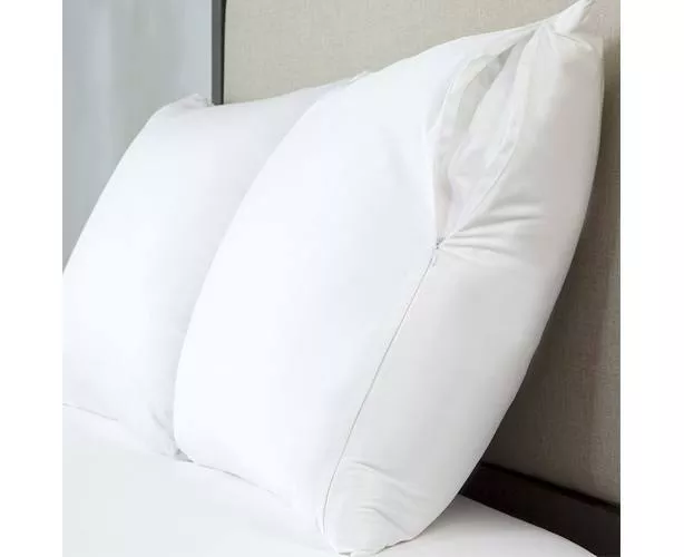 Allerzip Smooth Pillow Protectors, Bed Bug Proof