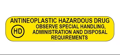 Antineoplastic Hazardous Drug Labels H-2326-14604