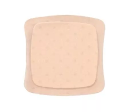 AQUACEL Ag Foam Adhesive Dressing7" x 7", 5.3" x 5.3" Pad Size