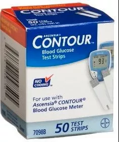 Ascensia Contour Blood Glucose Test Strips