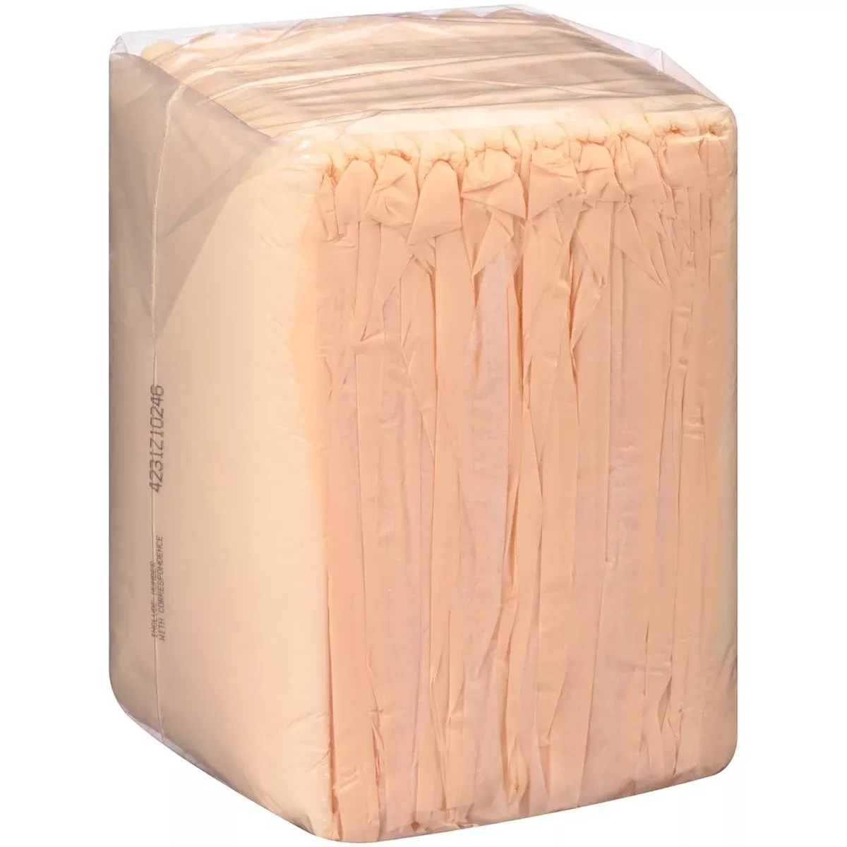 Attends Care Dri-Sorb Advanced Underpads, Heavy Absorbency, Disposable, Peach