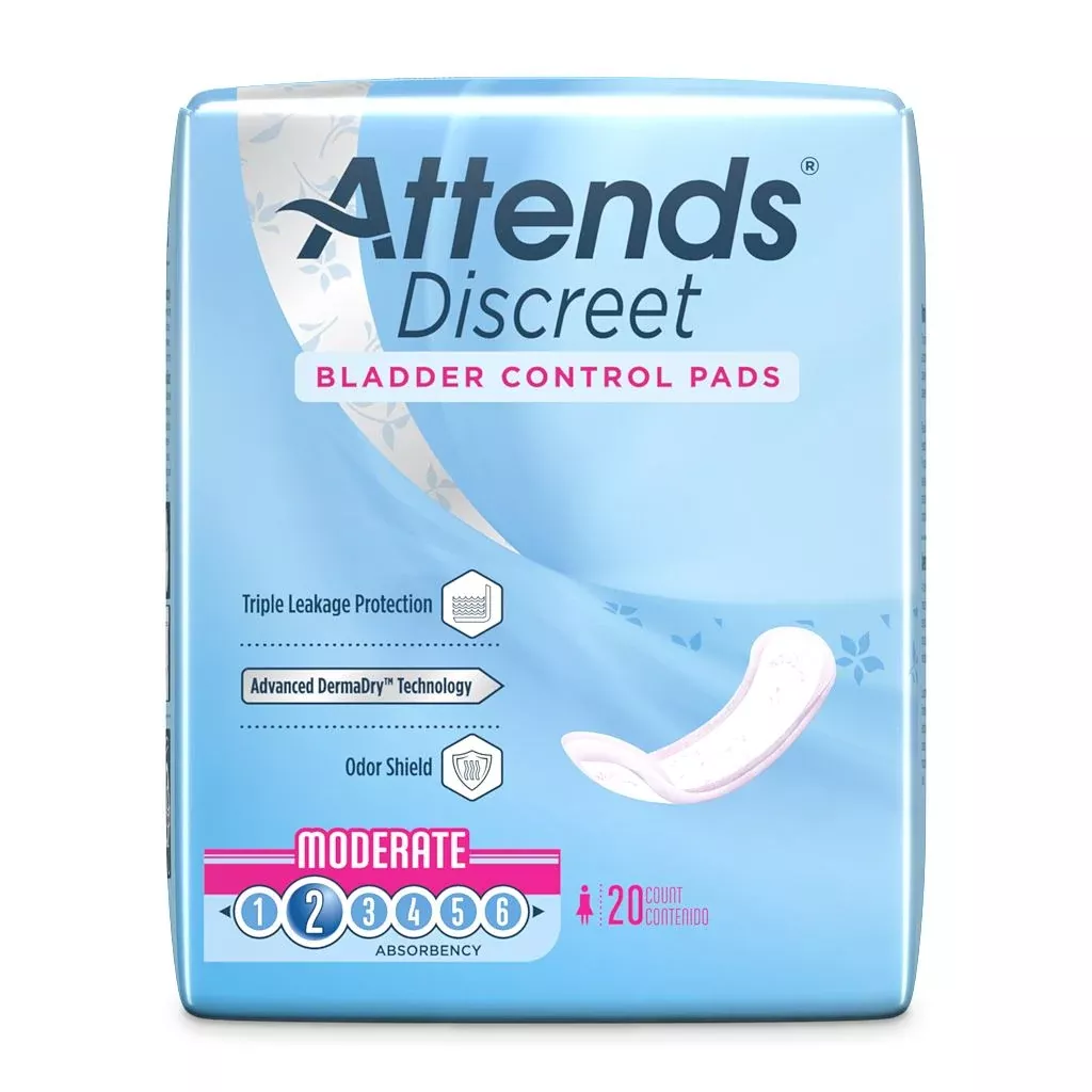 Attends Discreet Moderate Pad
