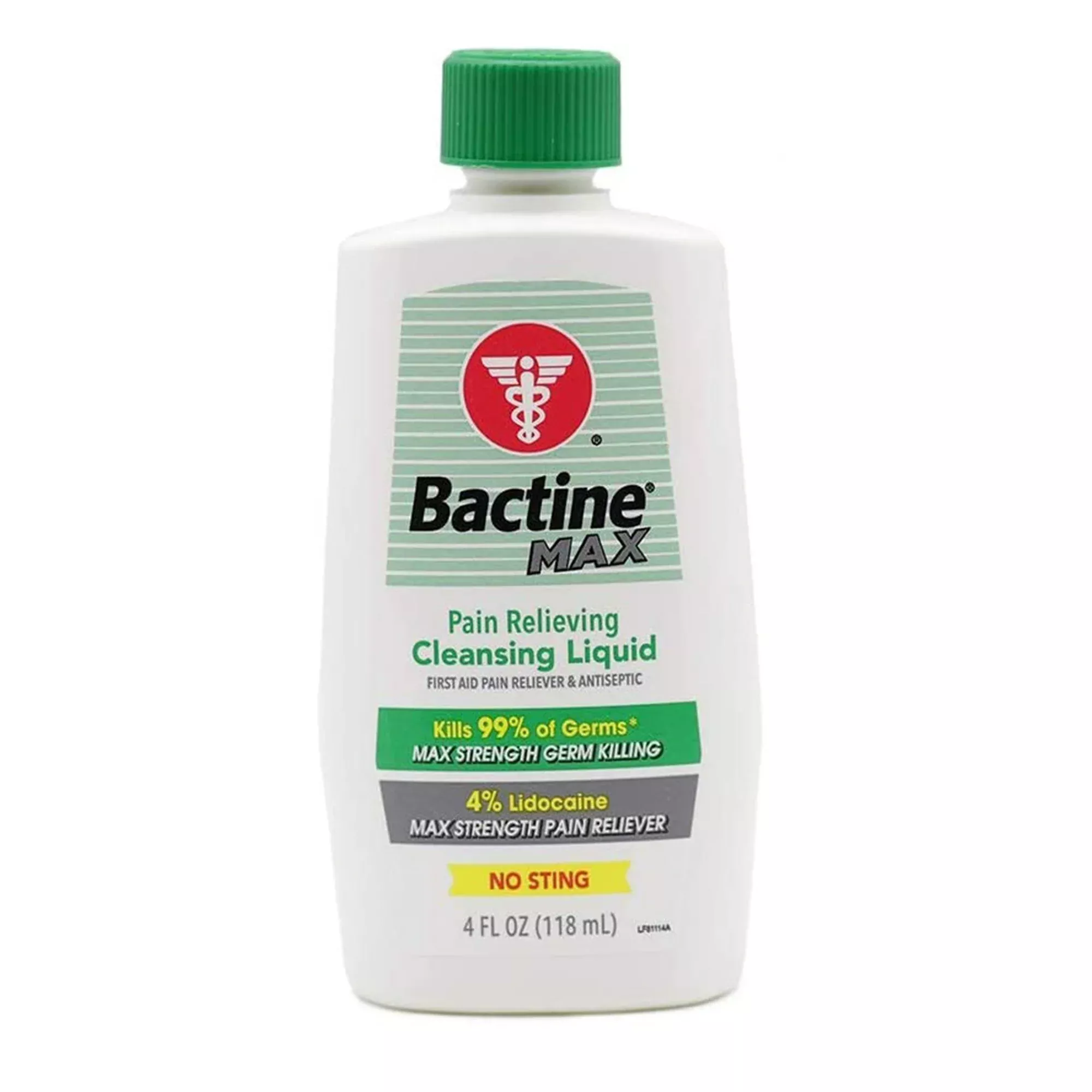 Bactine MAX Pain Relieving Antiseptic, 4-ounce bottle