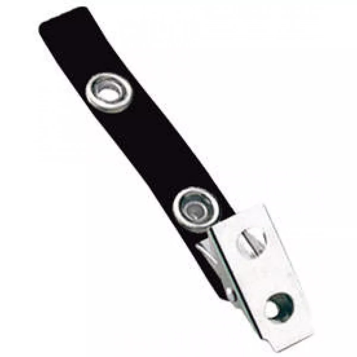 Badge Clip (Vinyl) 2 3/4" Long Black - 100 Per Package