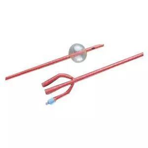 Bardex I.C. Coude 3-Way Specialty Foley Catheter 18 Fr 30 cc