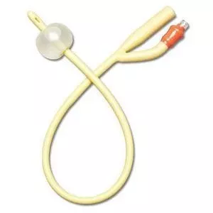 BARDEX Infection Control 2-Way 100% Silicone Foley Catheter 14 Fr 5 cc Coude
