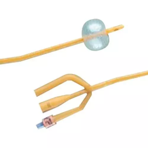 BARDEX Infection Control 3-Way Foley Catheter 18 Fr 5 cc