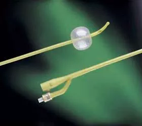 BARDEX Infection Control Carson 2-Way Latex Foley Catheter 14 Fr 5 cc