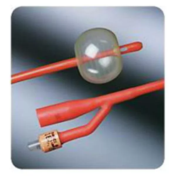 BARDEX LUBRICATH Council 2-Way Foley Catheter 18 Fr 5 cc