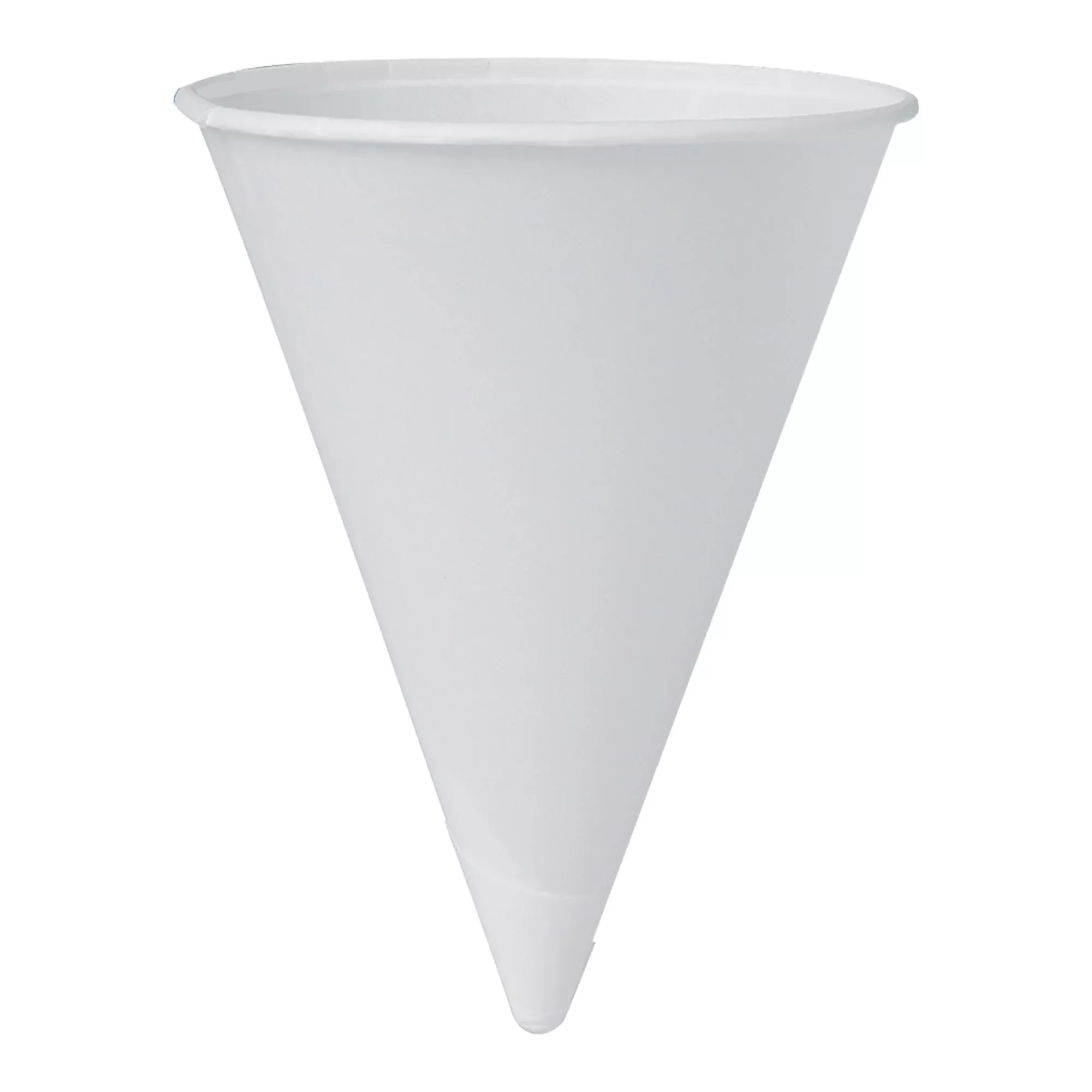 Bare Paper Cone Drinking Cup, 4-ounce capacity
