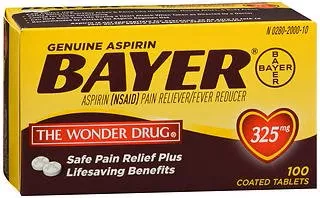 Bayer Aspirin Pain Relief