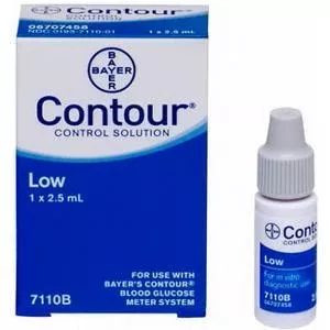 Bayer Contour Low Level Control Solution 2-1/2mL