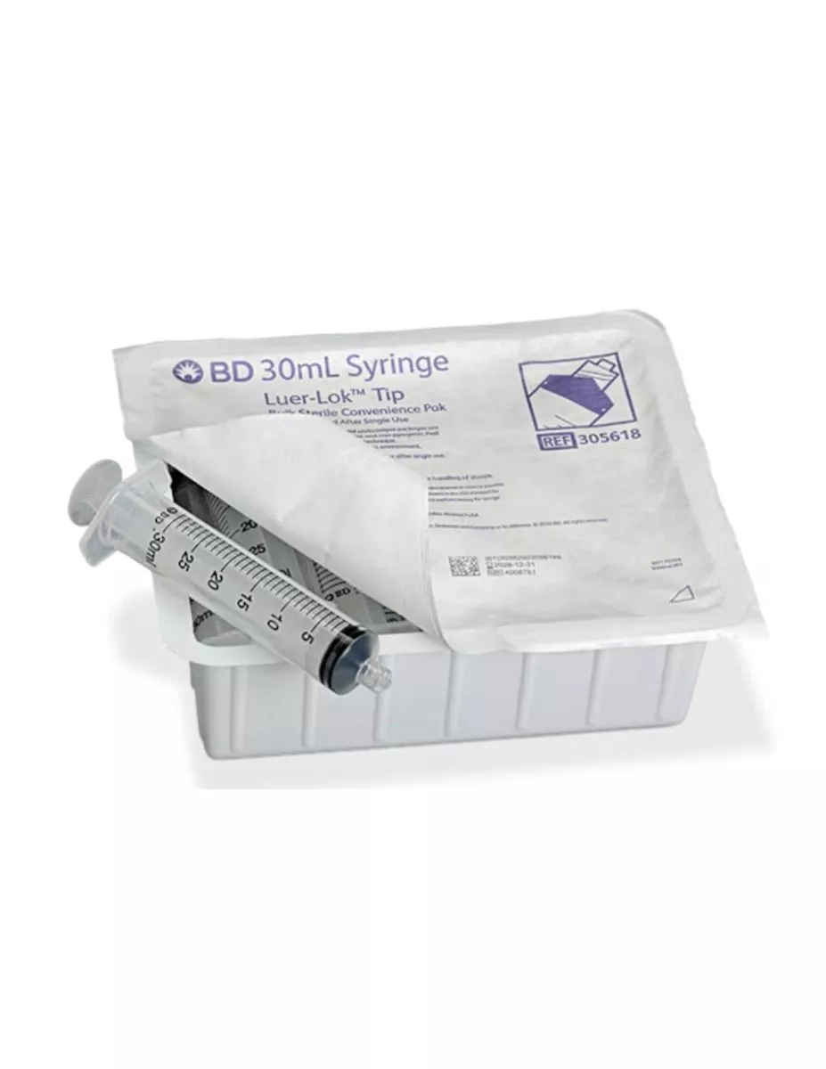 BD 30 mL Luer-Lok Syringe Pharmacy Convenience Pak - 305618