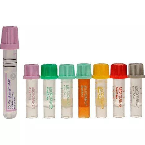 BD Microtainer Blood Collection Tubes - K2 EDTA, Lithium Heparin, & SST