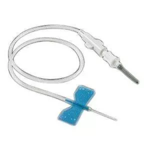 BD Vacutainer Push Button Winged Blood Collection Set with Luer Adapter 21G x 3/4"