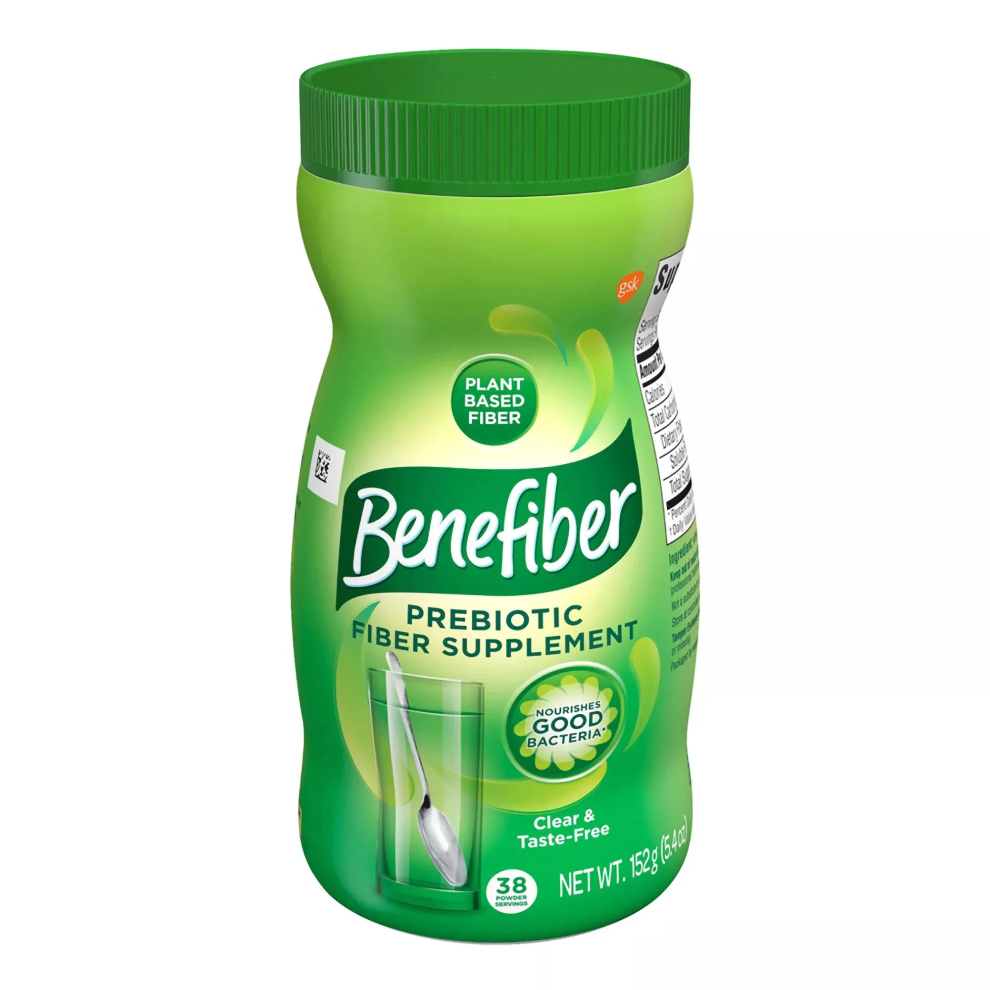 Benefiber Prebiotic Fiber Supplement, 5.4-ounce bottle