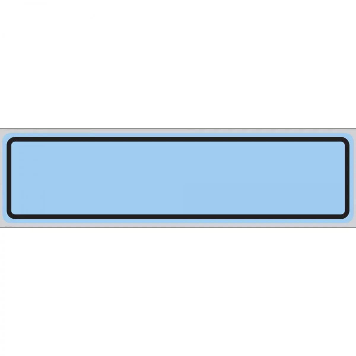 Binder/Chart Label Paper Removable 1" Core 5 3/8" X 1 3/8" Blue 200 Per Roll