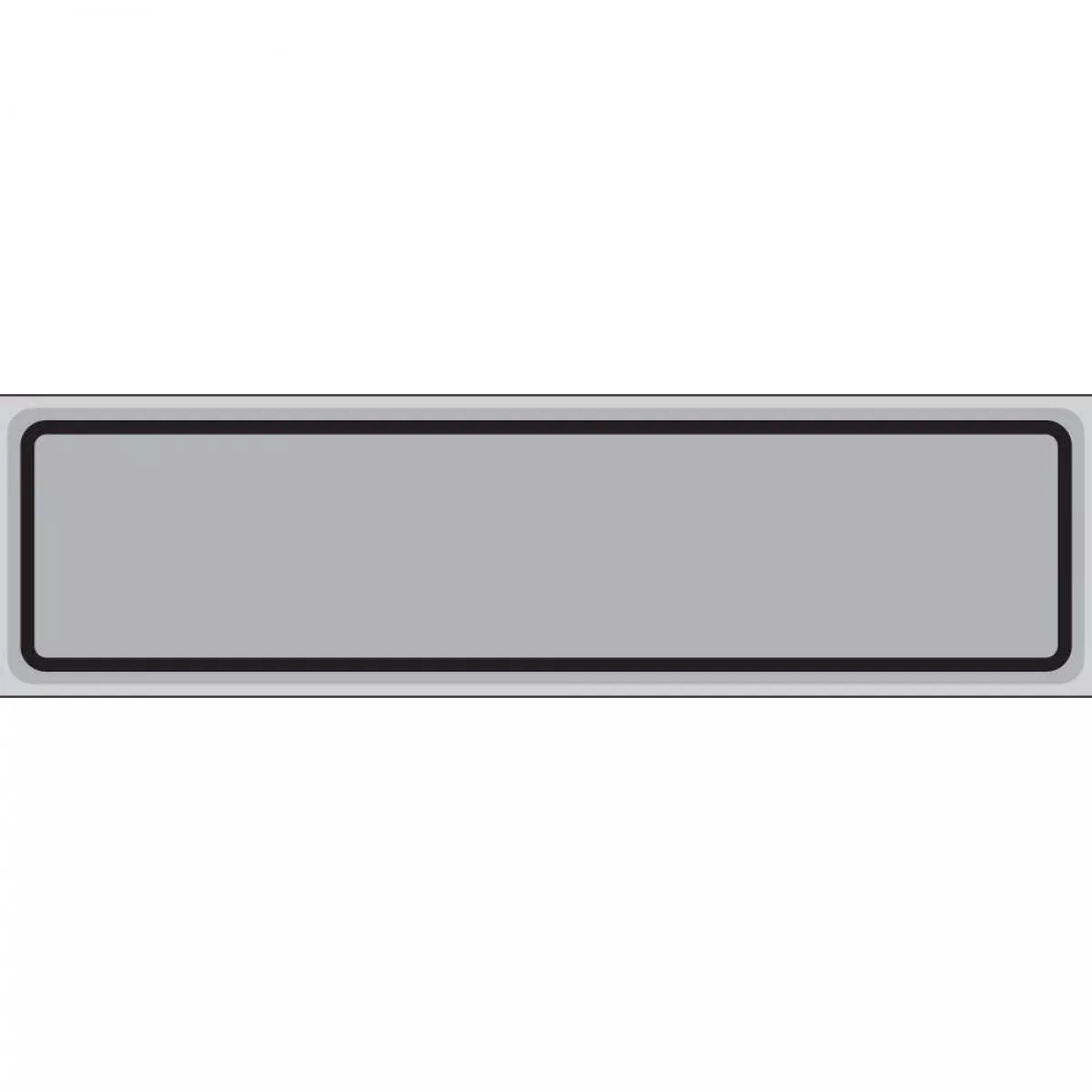 Binder/Chart Label Paper Removable 1" Core 5 3/8" X 1 3/8" Gray 200 Per Roll